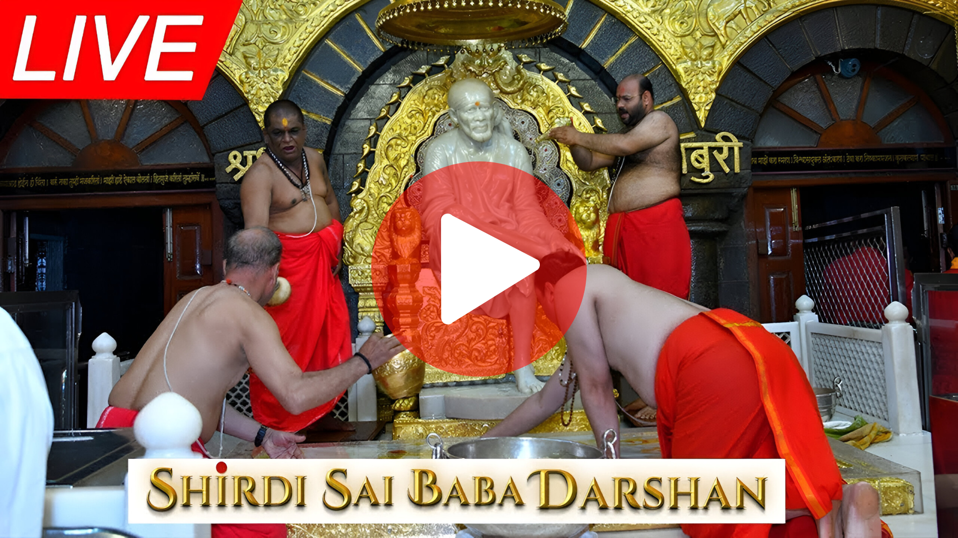 Sai Baba Live Darshan Image